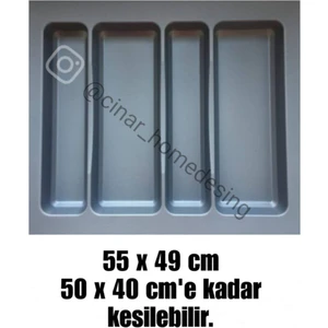 55x49 cm. Çekmece Içi Kepçelik 1.kalite-maket bıçağı ile 50x40 Cm'e Kadar Kesilebilir (ücretsiz Kesim)