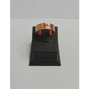 Elden Eve Bakır Hiçlik Sembol Bakır Yüzük 6mm LZRY0007-1