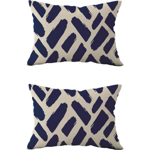 Çift Taraflı Dikdörtgen Kırlent Kılıf 2’li KL32