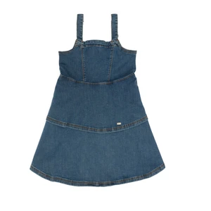 U.S. Polo Assn. Kız Çocuk Koyu Mavi Elbise (Jean) 50283904-DN0023