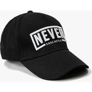 Kep Şapka Slogan Işlemeli