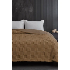 Evlen Home Collection Çift (Taraflı) Kişilik Kürk Yorgan Dolgulu Peluş Yumuşak Wellsoft Yatak Örtüsü 1 Parça Set Floy
