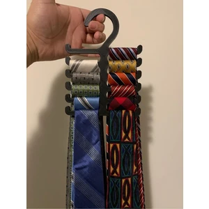 Dolap İçi 12'li Kravat Askısı, Düzenleyici, Organizer, Askılık