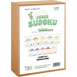 Çerez Sudoku 9 x 9 10 Kitap