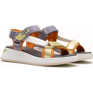 Deri + Tekstil Çok Renkli Kadın Sandalet 12408001