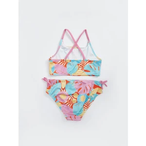 LC Waikiki Lcw Kids Baskılı Kız Çocuk Bikini