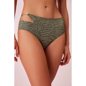 Detaylı Baskılı Bikini Alt