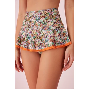 Volanlı Midi Boy Bikini Alt