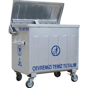 770 Litre Galvaniz Sacçöp Konteynerı