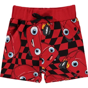 Düt Düt Erkek Çocuk Şort 2-5 Yaş Kırmızı