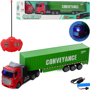 Mj Toys 1:48 Uzaktan Kumandalı Şarjlı Tır Renkli Truck