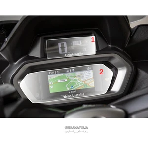Yamaha Yeni x Max Tech Max 2023 2024 Dijital Gösterge Uyumlu Nano Ekran Koruyucu