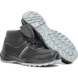 Vogel 1300 Deri S2 İş Güvenliği Botu Kompozit Burun Mıknatıs Çekmez Aşınmaya Dayanıklı Taban