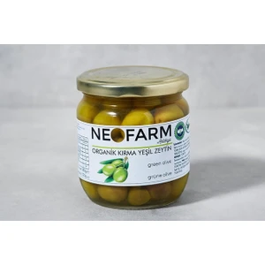 Neofarm Antakya Neofarm Organik Kırma Yeşil ZEYTİN(380GR)