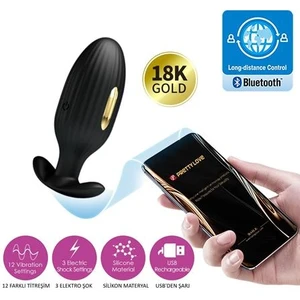 Cupidon Cupide Telefon Kontrollü 12 Titreşimli  3 Elektro Stimülasyonlu Teknolojik Anal Vajinal Vibratör