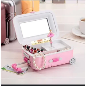 MR Shopping Mr Müzik Kutusu Dönen Dans Kız Bavul Takı Saklama Kutusu Hediye Saklamak Için Küçük Eşyalar