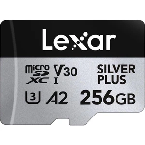 256GB Silver Plus 205MB 4K V30 Uhsı Micro Sd Hafıza Kartı