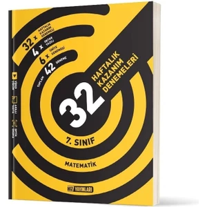 Hız Yayınları 7. Sınıf Matematik 32 Haftalık Kazanım Denemeleri