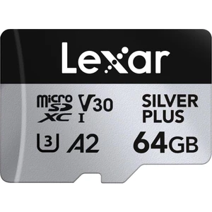 64GB Silver Plus 205MB 4K V30 Uhsı Micro Sd Hafıza Kartı