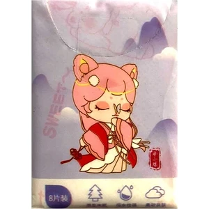 Kızlı Desenli Cep Kağıt Mendil 8li - 5 Adet