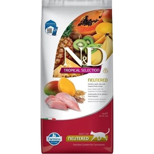 N&d Tropical Selection Tavuklu ve Tropikal Meyveli Kısırlaştırılmış Kedi Maması 10 kg
