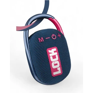Royal Trend Lock Yeşil Taşınabilir Bluetooth Hoparlör Kilit Özellikli Yüksek Ses Gücü