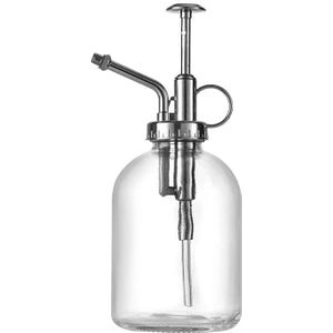 Retro 320 ml Cam Spray Şişesi Bitki Sulama - Şeffaf