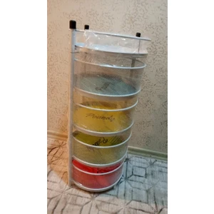 Sebzelik Meyvelik 4 Katlı Beyaz