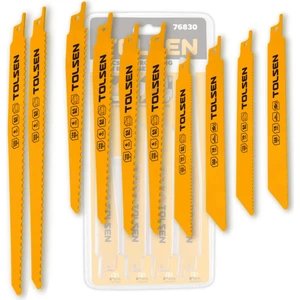 76830 Tolsen  10PCS Recıprocatıng Saw Blade Set
