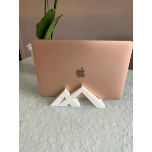 Modern Şık Macbook Dikey Standı Dikey Tutucu Masa Üstü Plastik