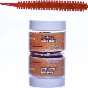 Perfect Soft Baits Sandworm 7cm Kavanozlu Lrf Silikonu