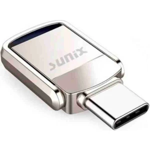 Sunix 64GB.Type-C ve USB 3.0 Hızlı USB Flash Bellek Otg Çift Girişli Orjinal