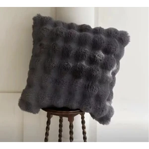 Baladi Home Kalın Tavşan Yastık Kılıf Peluş ( 1 Adet) Ölçüm 41 x 41 cm  Ürün Tavşan Tek Taraf
