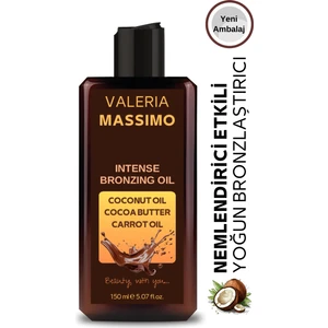 Valeria Massimo Yoğun Bronzlaştırıcı Yağ 150 ml