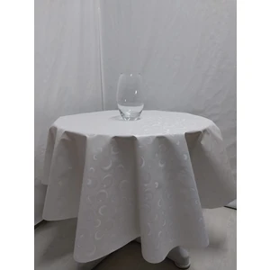 Pvc Silinebilir Muşamba Yuvarlak Masa Örtüsü Çap 140CM