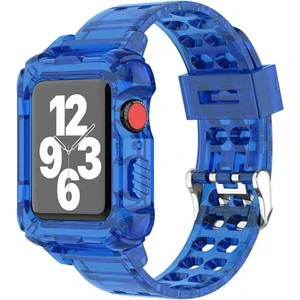 - Apple Watch Uyumlu Spor Kordon Kayış Kasa Koruma 38MM 40MM 41MM