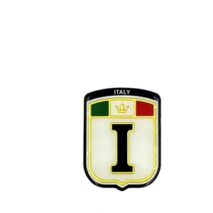 Etiketçilerin Vazgeçilmezi Arma Mini Aksesuar I (Italy) Italya 3D Görünüm Sticker