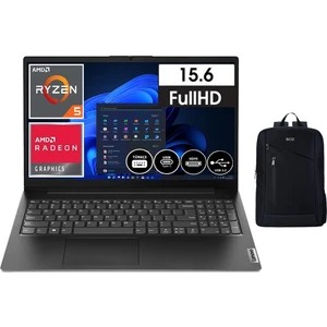 V15 G4 Amn R5-7520U 16 GB 256 GB SSD Ddr5 15.6" Windows 11 Pro Fhd Dizüstü Bilgisayar Notebook + Boz Çanta