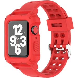 - Apple Watch Uyumlu Spor Kordon Kayış Kasa Koruma 42MM 44MM 45MM