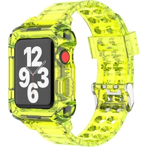- Apple Watch Uyumlu Spor Kordon Kayış Kasa Koruma 42MM 44MM 45MM