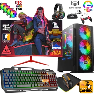 FX60 Intel Core i5 3470 16GB Ram 256GB SSD + 1TB HDD 4GB RX550 24" Oyuncu Masaüstü Bilgisayar