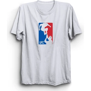 The Fame Ufc, Ultimate Fighting Championship, Like N B A Logo, Baskılı, %100 Pamuk Tişört