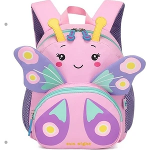 Sevimli Karikatür Kelebek Anaokulu Sırt Çantası (Yurt Dışından)
