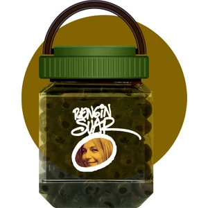 Rengin Suar Çevirme Tuzsuz Siyah Zeytin (1000 G)