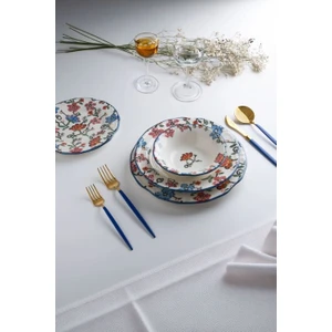 Miss Betty 24 Parça 6 Kişilik Piraye Tiffany Yemek Takımı