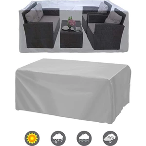 Bahçe Masa ve Sandalye Brandası 200 x 150 x 80 cm - Gri