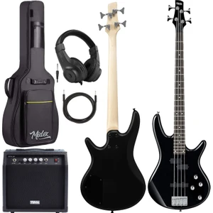 MBG-400BK-20AMP 4 Telli Bas Gitar ve 20W Amfi Gigbag Kulaklık Full Set