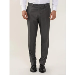 Gri Erkek Regular Fit Düz Pantolon - 103965
