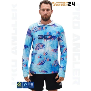 Pro Angler S24 Hooded Echo Fish Balıkçı T-Shirt