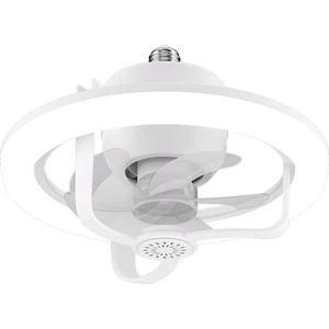Uzaktan Kumandalı 50W LED Fan Işığı E27 Hareketli Kafa (Yurt Dışından)